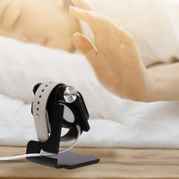 MOTTERU ナイトスタンドモード対応 AppleWatchを充電可能なスタンド シルバー MOT-AWSTD01-SI 1個