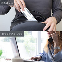 MOTTERU 超軽量で折り畳み式 角度調整も可能なアルミ製ノートPCスタンド シルバー MOT-PCSTD02S-SV 1個