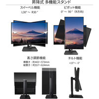 ジャパンネクスト 23.8インチ ワイド ディスプレイ JN-IPS2380FLWQHD-HSP 1個（直送品）