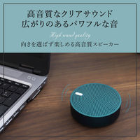 オウルテック アルミニウム製Bluetoothハンズフリー通話対応ワイヤレススピーカー レッド OWL-BTSP03S-RRE 1個
