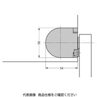 スガツネ工業 ダンパーヒンジ HGーJHM16型 HGーJHM16ー50WT 1個（直送品）