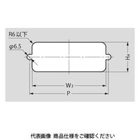 スガツネ工業 埋込取手 HHーJS型 ねじ取付 HHーJS70ーBL HH-JS70-BL 1セット(10個)（直送品）