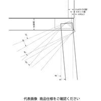 スガツネ工業 板金扉用ワンタッチスライド丁番 H95TMH H95TMZ 1セット(3個)（直送品）