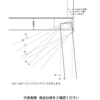 スガツネ工業 板金扉用ワンタッチスライド丁番 H95TSH H95TSZ 1セット(5個)（直送品）