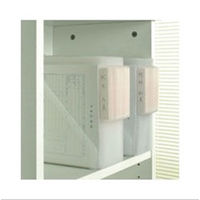 ハピラ カルテフォルダー A4ヨコ置き 乳白 シングル KH50 1パック（50枚入）（わけあり品）