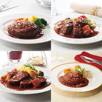 オンラインギフト　URLですぐ納品　デジタルギフト　帝国ホテル ディナーセット(ビーフシチュー・牛タンの赤ワイン煮込み・ハンバーグ2種)（直送品）