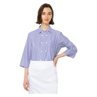 住商モンブランシャツ　兼用　７分袖　グレーSS003-92  S1着（直送品）