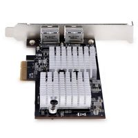LANカード PCIe×1 RJ45×2 マルチギガビット ST10GSPEXNDP2 1個 StarTech.com