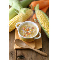 フジッコ [冷蔵]フジッコ 朝のたべるスープ コーンチャウダー 180g×10個 4902553042086 1箱(10個)（直送品）