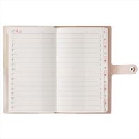【2023年4月版】PAGEMファミリーMポーチたっぷりスリムi 週間横ケイ日曜 ベージュ  日本能率協会マネジメントセンター（直送品）