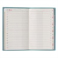 【2023年4月版】PAGEMファミリーM たっぷりスリム-i 週間横ケイ 日曜 ブルー  日本能率協会マネジメントセンター（直送品）