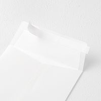 デザインフィル MD封筒 コットン 縦型A 二重封筒 テープ付き 8枚入 20586006 1セット(1パック×2)