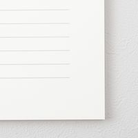 デザインフィル MD便箋 コットン 横罫A 50枚入 20587006 1セット(2冊)