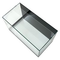 チャーム バックスクリーン貼付済 ジェットブラック 前側面5cm帯タイプ オールガラス60cm水槽 429941 1個（直送品）