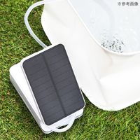 リーフ ソーラー充電式エアポンプ 897558 1個（直送品）