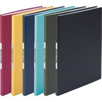 リヒトラブ ALTNA クリヤーブック A4 20ポケット ライトブルー N7751-14 1冊