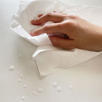 ぬれると99%除菌するペーパータオル　中判サイズ　150枚　バガスパルプ配合 今村紙工  1箱(30個入)