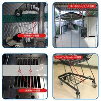 エスコ 2mmx 1m 除電ひも EA321AK-1 1セット(5個:1個×5本)（直送品）