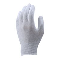 エスコ [M] 手袋(制電・手の平コーティング/10双) EA354GC-27B 1袋(10双)（直送品）