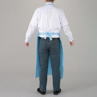 エスコ 78x143cm エプロン(静電) EA355BC-4 1セット(5枚)（直送品）