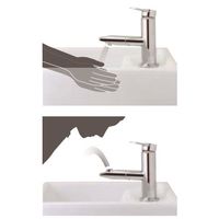 エスコ G 1/2” シングル混合水栓(吐水口回転式) EA468HA-53 1個（直送品）