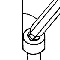 エスコ 6.0x172mm [Hex] キーレンチ(ホールド機能付) EA573WF-506 1セット(5個:1個×5本)（直送品）