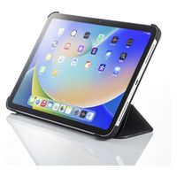 サンワサプライ 第10世代iPad10.9インチ ソフトレザーケース(ブラック) PDA-IPAD1907BK 1個（直送品）