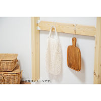 若井産業 若井 DW 1×4フック シングル ホワイト DWH01W 1個