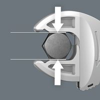 エスコ 5本組 クイックスパナ(ラチェット式) EA614WD-15 1セット(1St)（直送品）