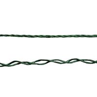 エスコ 3.0mmx100m PPロープ(溶着なし/緑) EA628PR-33 1セット(10個)（直送品）