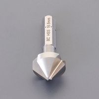 エスコ 16.5x 40mm/1/4”Hex カウンターシンク(HSS) EA827FC-16 1セット(5個:1個×5本)（直送品）