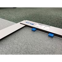 エスコ 600x270mm ガラス切り用L型スクエアー EA846DA-4 1個（直送品）