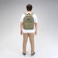 エスコ 330x165x419mm/22.0L バックパック(オリーブ) EA927CH-152 1セット(2個)（直送品）