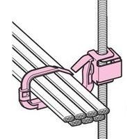 エスコ [吊りボルト用]ケーブルハンガー(シングル/グレー/5個) EA947FD-36 1セット(100個:5個×20パック)（直送品）