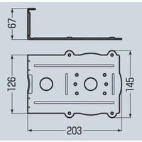 エスコ [EA947HBー241用] 直角サポート EA947HB-246 1セット(5個)（直送品）