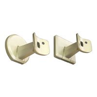 エスコ φ35mm 手すり用直受ブラケット(シルバー) EA951EL-259 1セット(10個)（直送品）