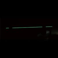 エスコ φ32x 450mm 木製手すり(蓄光グリップ) EA951EL-13 1セット(5個:1個×5本)（直送品）