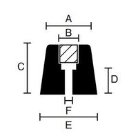 エスコ φ27x70mm 戸当り(1個/白) EA951LG-213 1セット(20pk:1pk×20パック)（直送品）