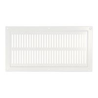 エスコ 100x440mm 軒天換気口(ステンレス/中) EA997MG-27 1セット(5枚)（直送品）