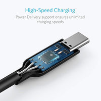 Anker Type-Cケーブル 0.9m 100W - USB（C）[オス] PowerLine II