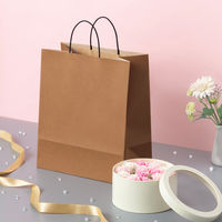 【紙袋】アスクル 端材リサイクル紙袋「Come bag」キャラメルブラウン 300×360×180mm 1セット（100枚）アスクル オリジナル