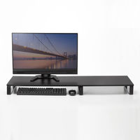 サンワサプライ 机上液晶モニタスタンド(D300mm・ブラック) MR-LC304BKN 1個（直送品）