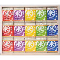 AoyamaLab 御歳暮 年末の贈り物 景品 特別 厳選 食べくらべ お米 ギフトセット C ギフトカード 二重封筒 熨斗 １式（直送品）