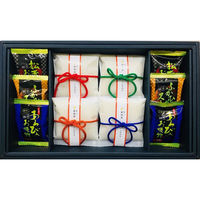 御歳暮 年末の贈り物 景品 新潟県産 コシヒカリ・至福の一杯 贅沢 お吸い物 ギフトセット D ギフトカード 二重封筒 熨斗 １式（直送品）