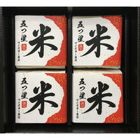 AoyamaLab 御歳暮 年末の贈り物 景品 五つ星 マイスター 厳選 ブレンド米 A ギフトカード 二重封筒 熨斗 １式（直送品）