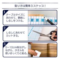 コモライフ 貼りかえテーブルトップ　ウッド柄 390102 1個（3枚）