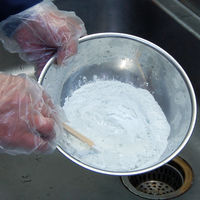 バスアップ 白・150g お風呂 浴槽 浴室 ヒビ割れ 穴埋め 1個 日本ミラコン産業