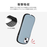 MSソリューションズ iPhone 14 Plus 耐衝撃ハイブリッドケース ライトブルー LN-IA22VMPLBL 1個