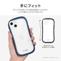 MSソリューションズ iPhone 14/13 耐傷・耐衝撃ハイブリッドケース ダークグレー LN-IM22VMFGY 1個