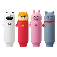 リヒトラブ スタジオUG×LIHIT LAB.スタンドペンケース わるめのねこ UG7712-104 1個